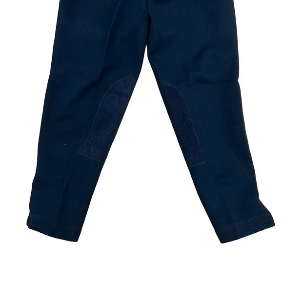 State Line Tack Women's Riding Breeches Equestrian Solid Black Size 6 - Picture 7 of 8
